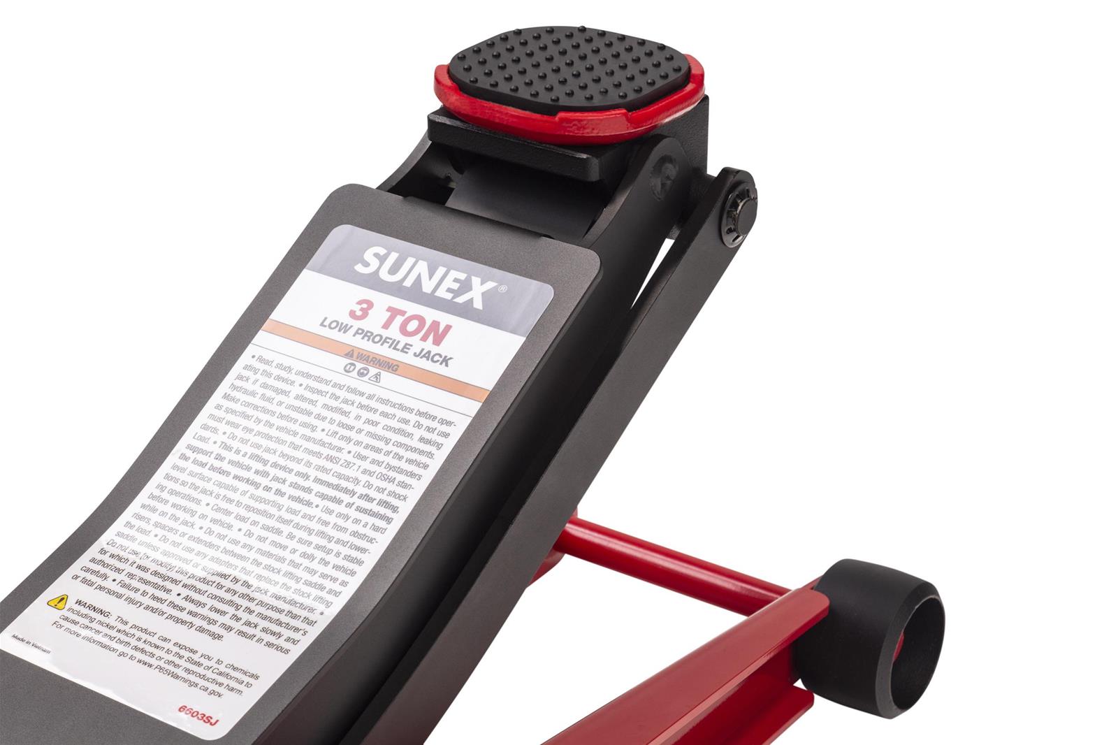 Sunex 6603SJ Sunex Tools 3 Ton Service Floor Jacks | Summit Racing