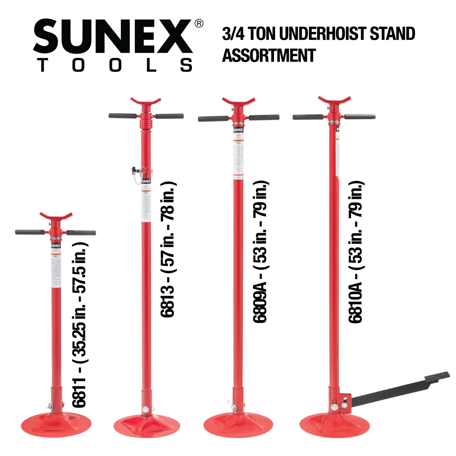 Sunex 6811 Sunex Tools Basic Under Hoist Stands | Summit Racing