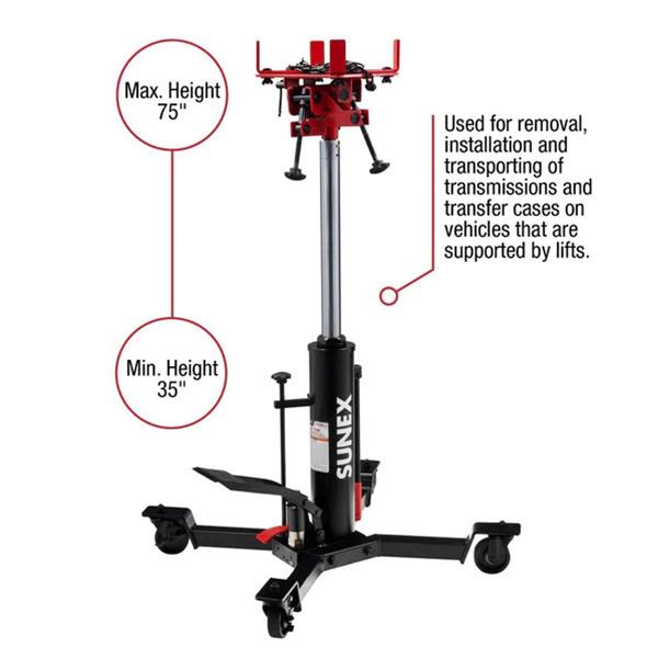 Sunex 7793B Sunex Tools Telescopic Transmission Jacks | Summit Racing