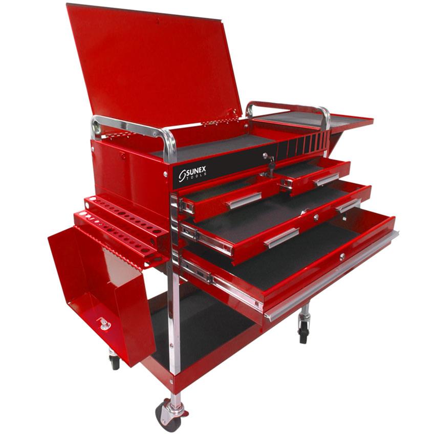 Sunex 8013ADELUXE Sunex Tools Deluxe Service Carts Summit Racing