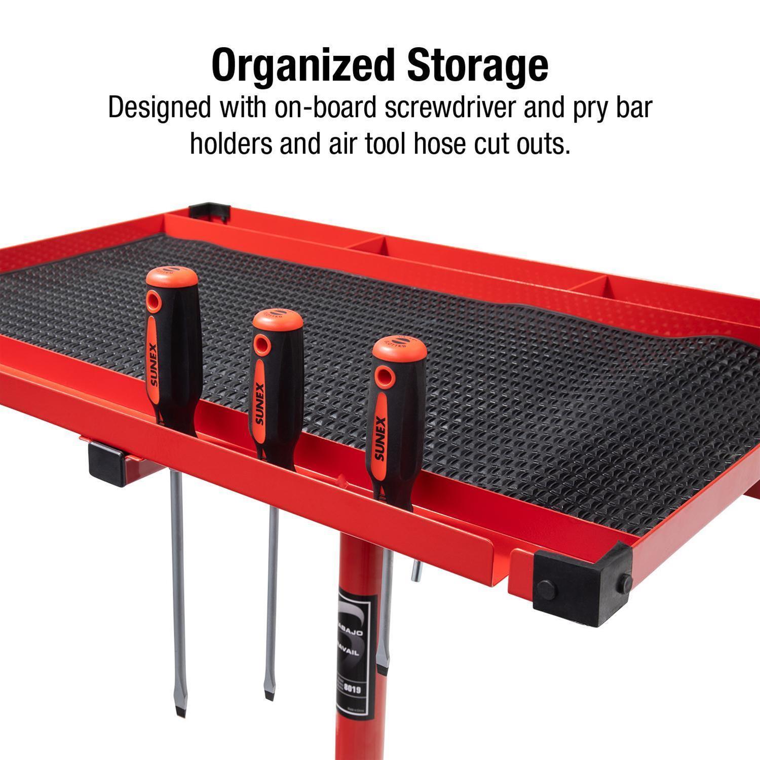 Sunex 8019 Sunex Tools Heavy-Duty Adjustable Work Tables | Summit