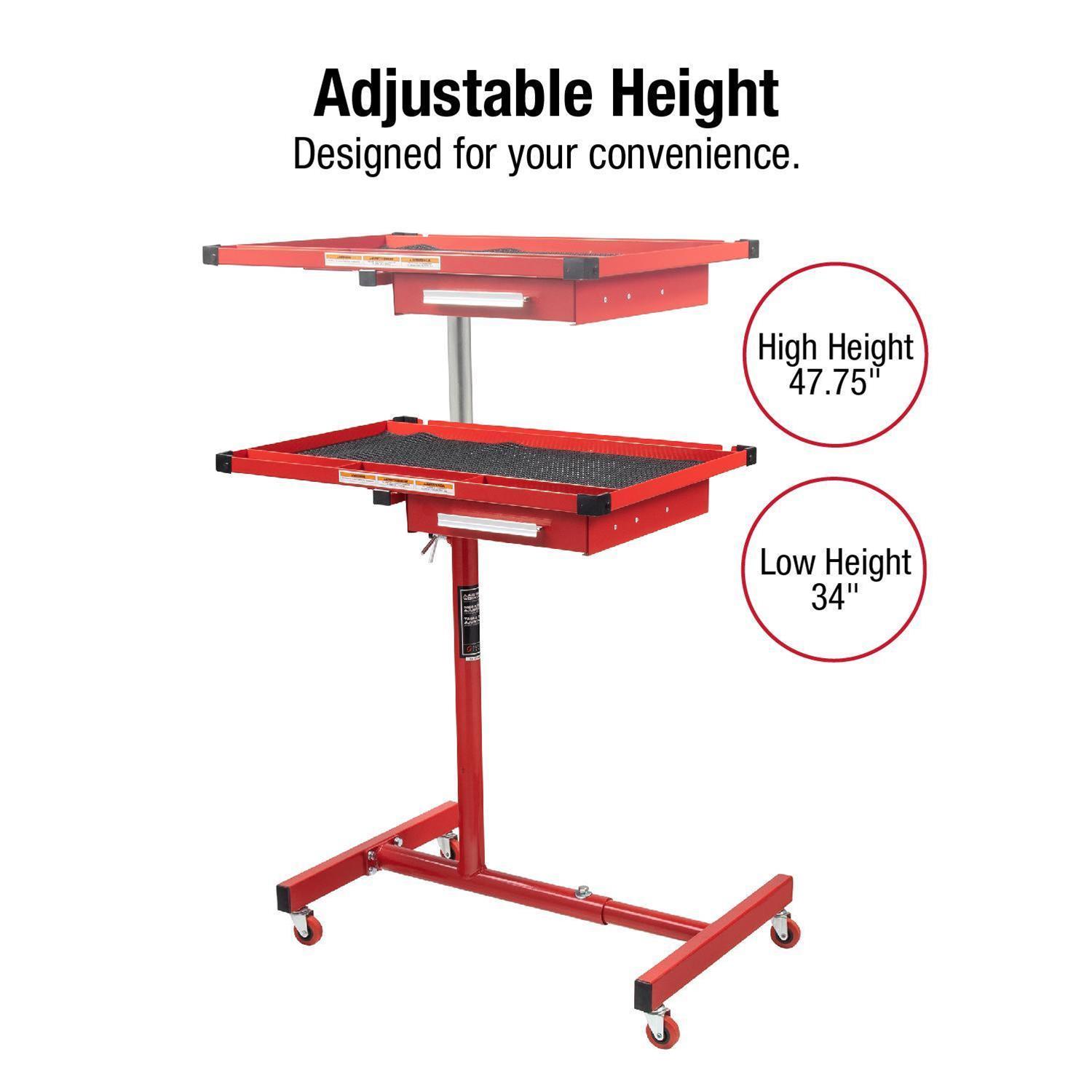 Sunex 8019 Sunex Tools Heavy-Duty Adjustable Work Tables | Summit