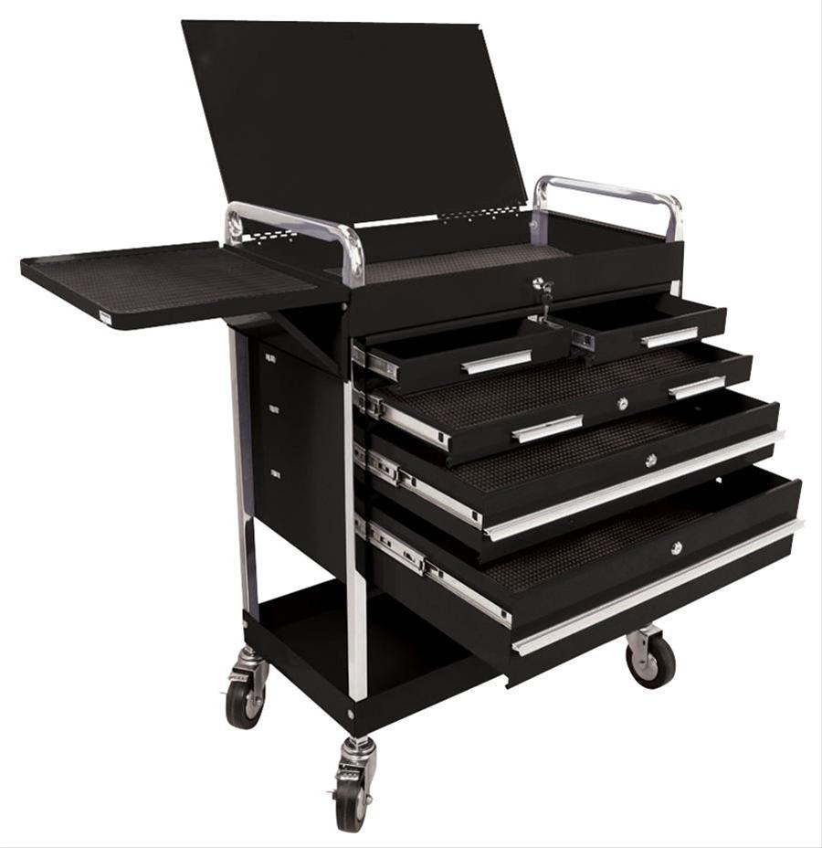 2 Drawer Locking Top Service Cart - 500 Lb Capacity, Sunex International