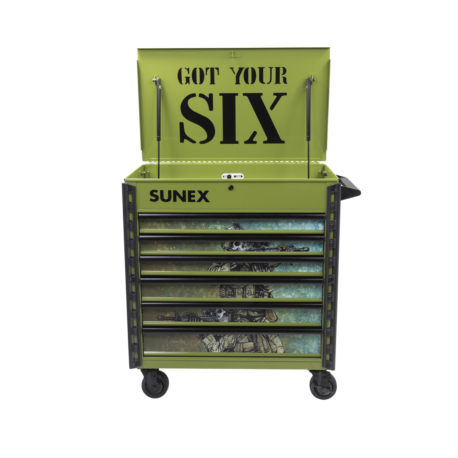 Sunex 8057XTDLGYS Sunex Tools Full Drawer Professional-Duty