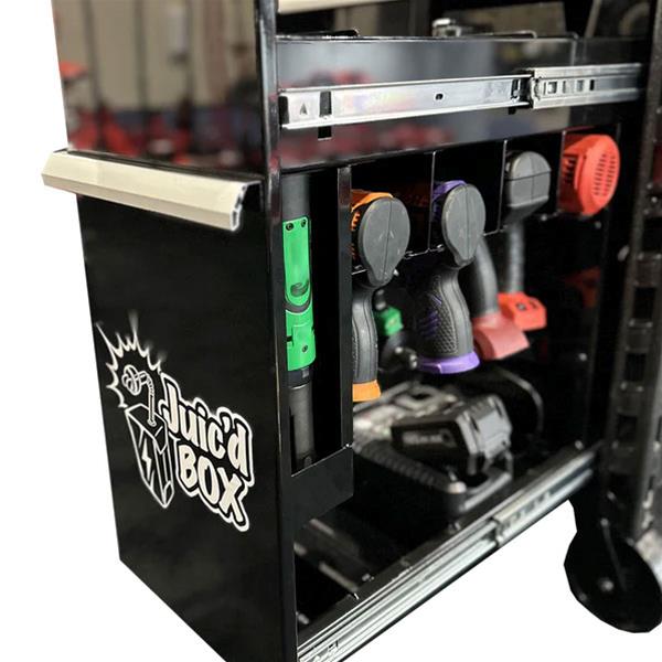 Sunex 8065PCBK Sunex Tools JUIC'D Box 7 Drawer Powered Carts