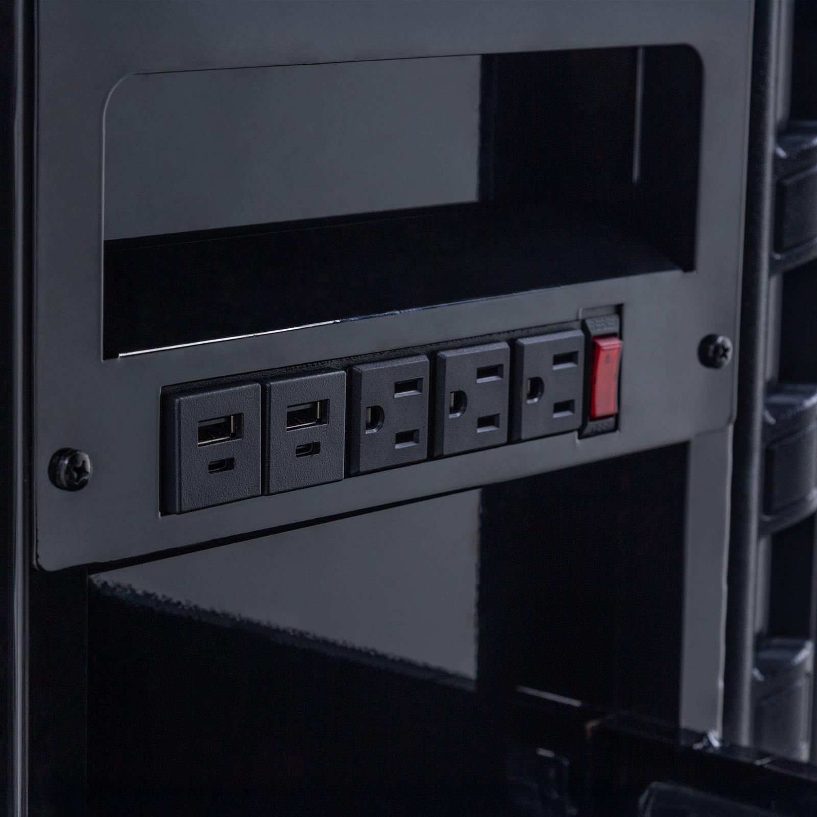 Sunex 8065PCBK Sunex Tools JUIC'D Box 7 Drawer Powered Carts