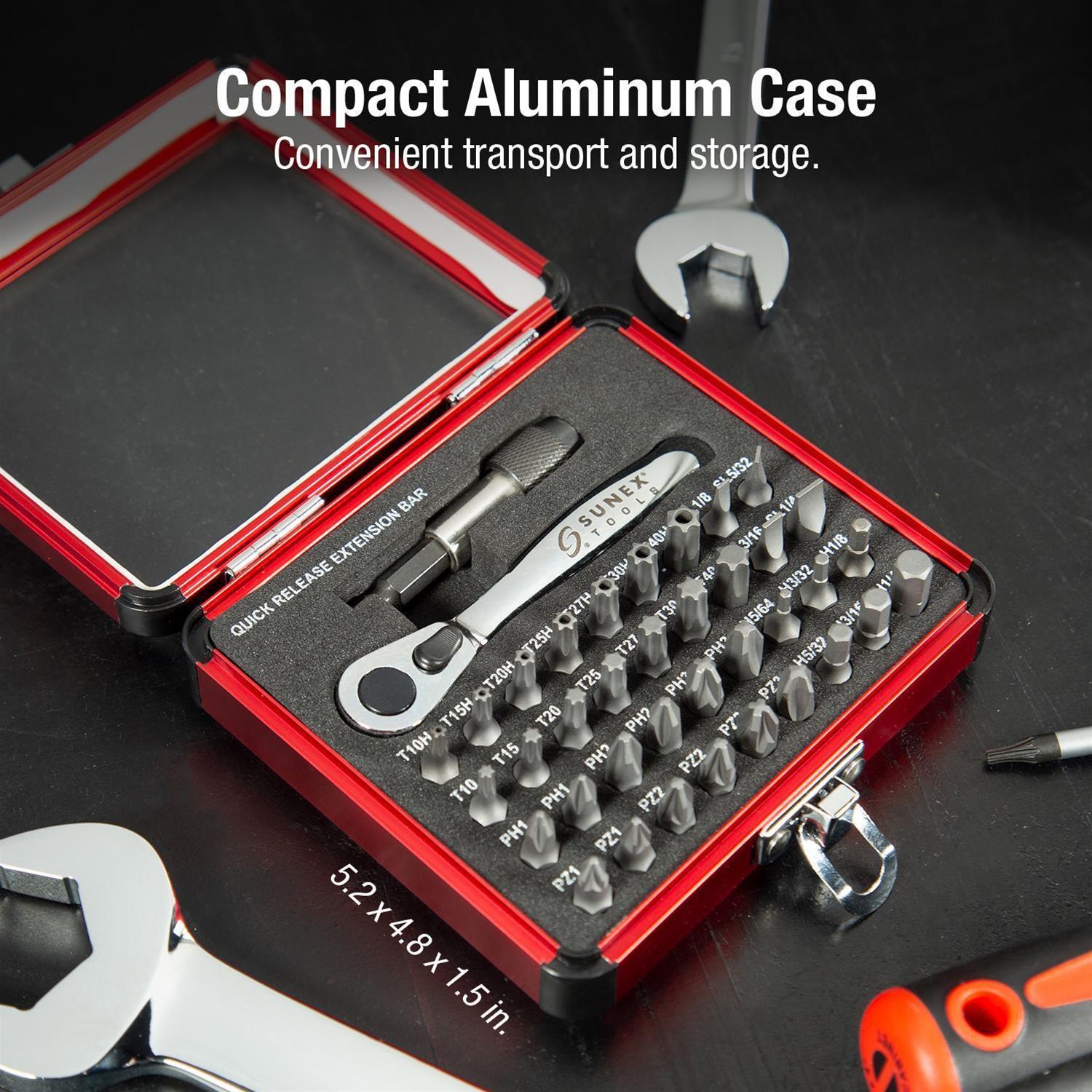 Sunex 9726 Sunex Tools 38-Piece Mini Ratchet and Bit Sets | Summit