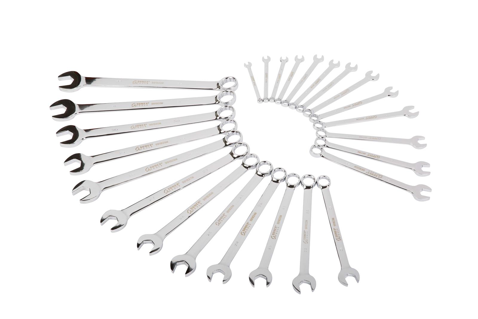 Sunex 9917MPRA Sunex Tools VGroove Combination Wrenches Summit Racing