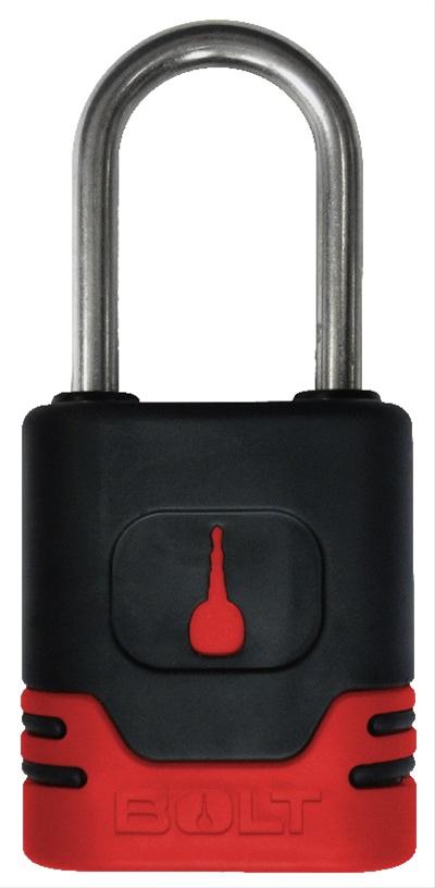 BOLT Padlocks 7023539 Padlock, 0.313 in. U-Bolt Diameter, Uses Toyota Ignition Key, Each thumbnail 6