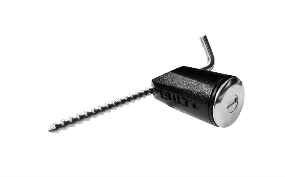 BOLT Coupler Pin Locks 7025288 Latch Lock, 1/4 in. Diameter, Stainless Steel, Uses Nissan Ignition Key, Each