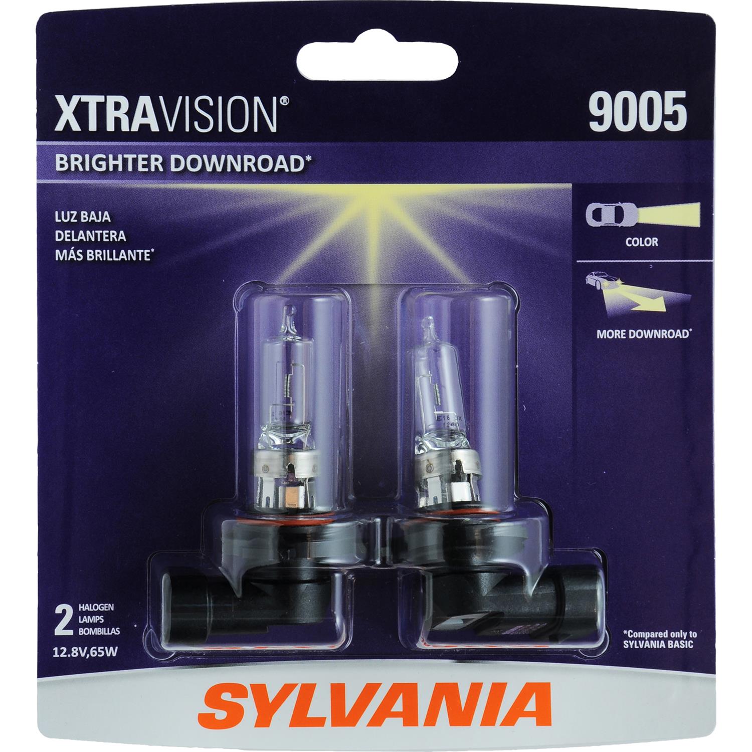 Sylvania Lighting 9005XV.BP2 Sylvania Lighting XtraVision Halogen