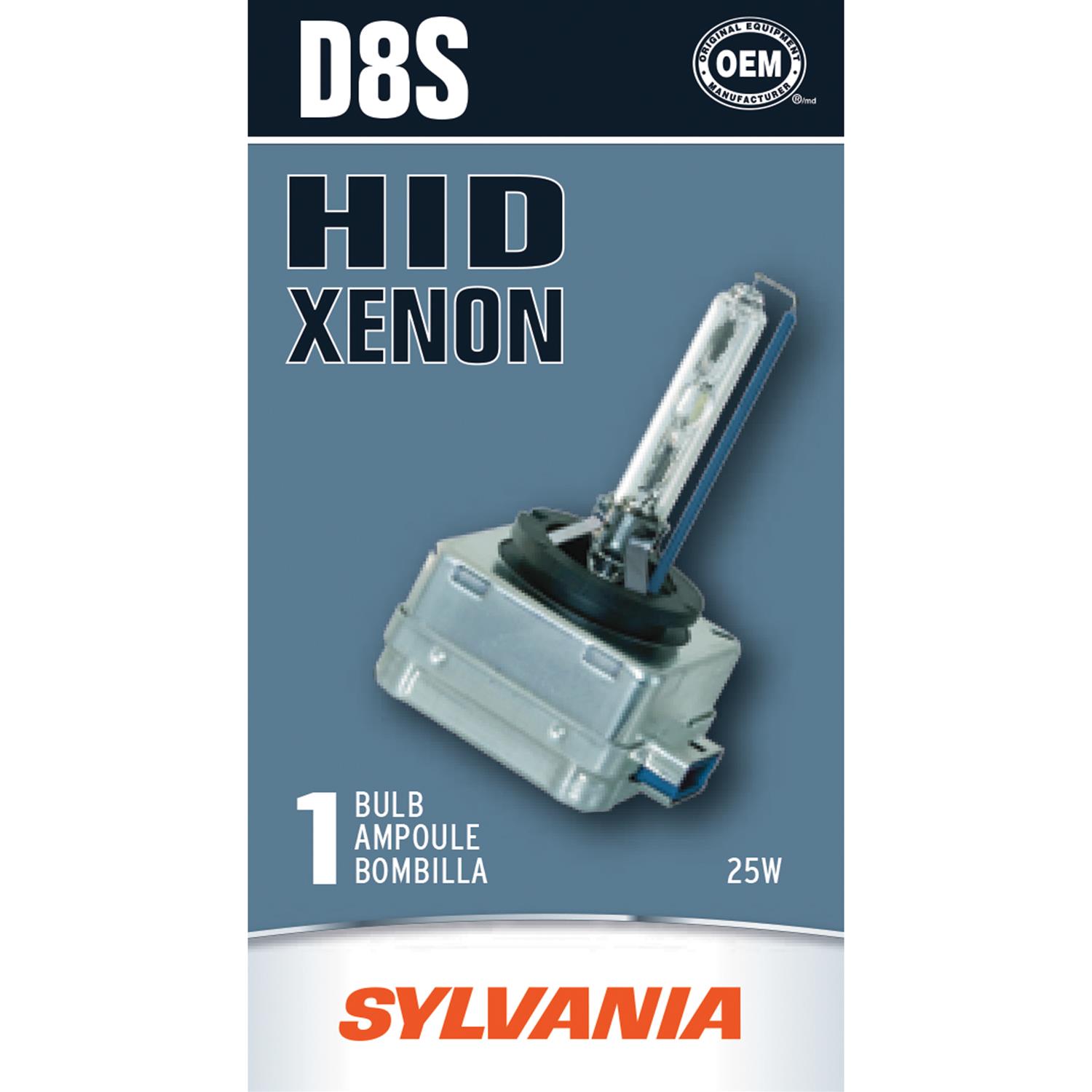 Sylvania Lighting D8S.BX Sylvania Lighting Xenarc HID Light Bulbs
