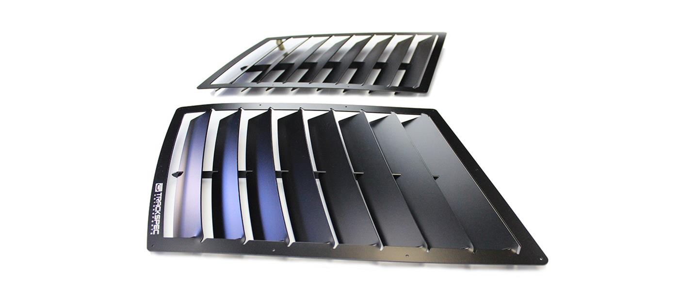 Trackspec Motorsports 1012MUSHL Trackspec Hood Louvers Summit Racing