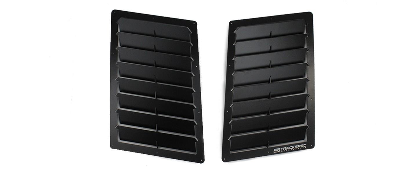 Trackspec Motorsports 1GCAT1-B Trackspec T1 Hood Louvers | Summit