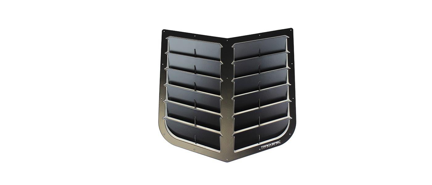 Trackspec Motorsports C388LGHL-B Trackspec Hood Louvers | Summit