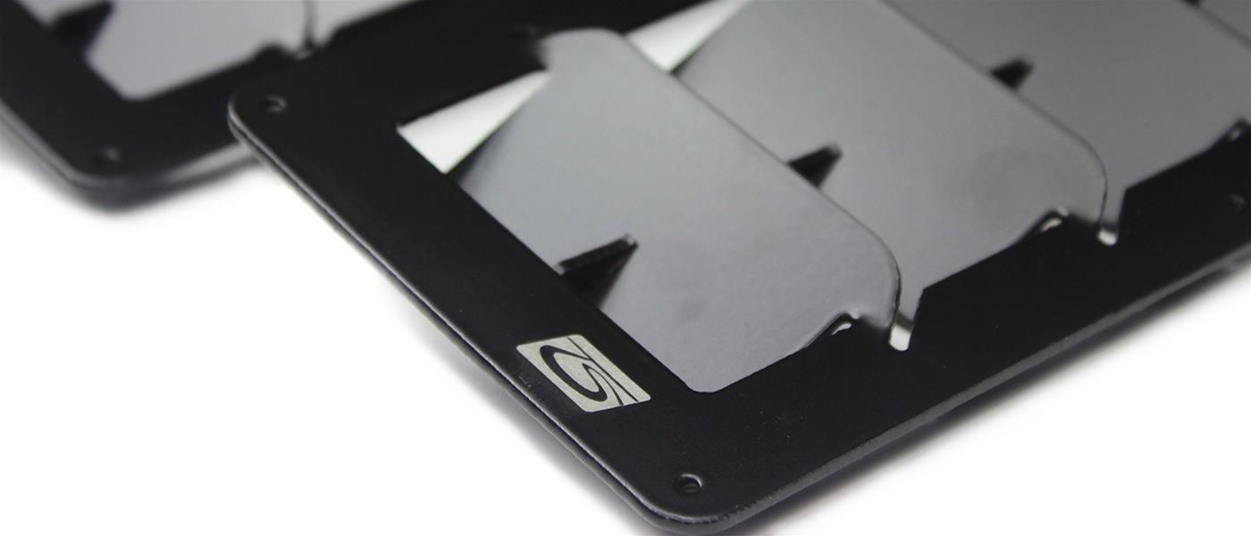 Trackspec Motorsports U412SHL Trackspec Hood Louvers Summit Racing