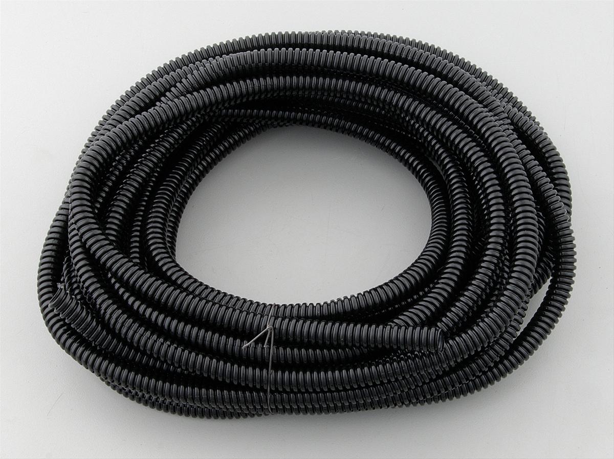 Taylor Cable 38100 Black Convoluted Tubing