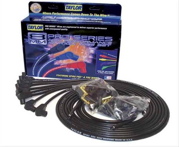 Taylor Cable 73951 Spiro-Pro White Spark Plug Wire Set 