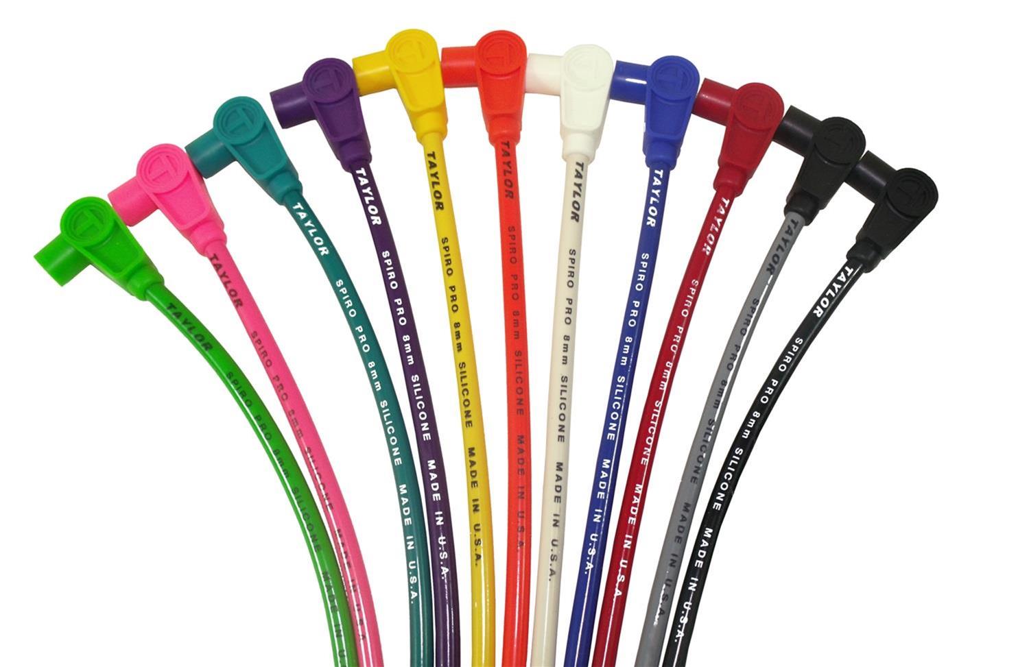 CHEVROLET Taylor Cable 73063 Taylor SpiroPro Universal Spark Plug Wire