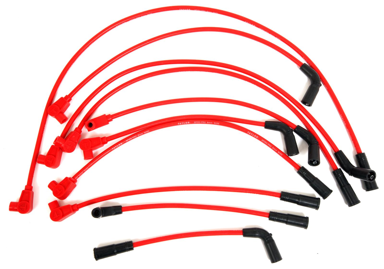 Taylor Cable 74227 Taylor Spiro-Pro Spark Plug Wire Sets | Summit Racing