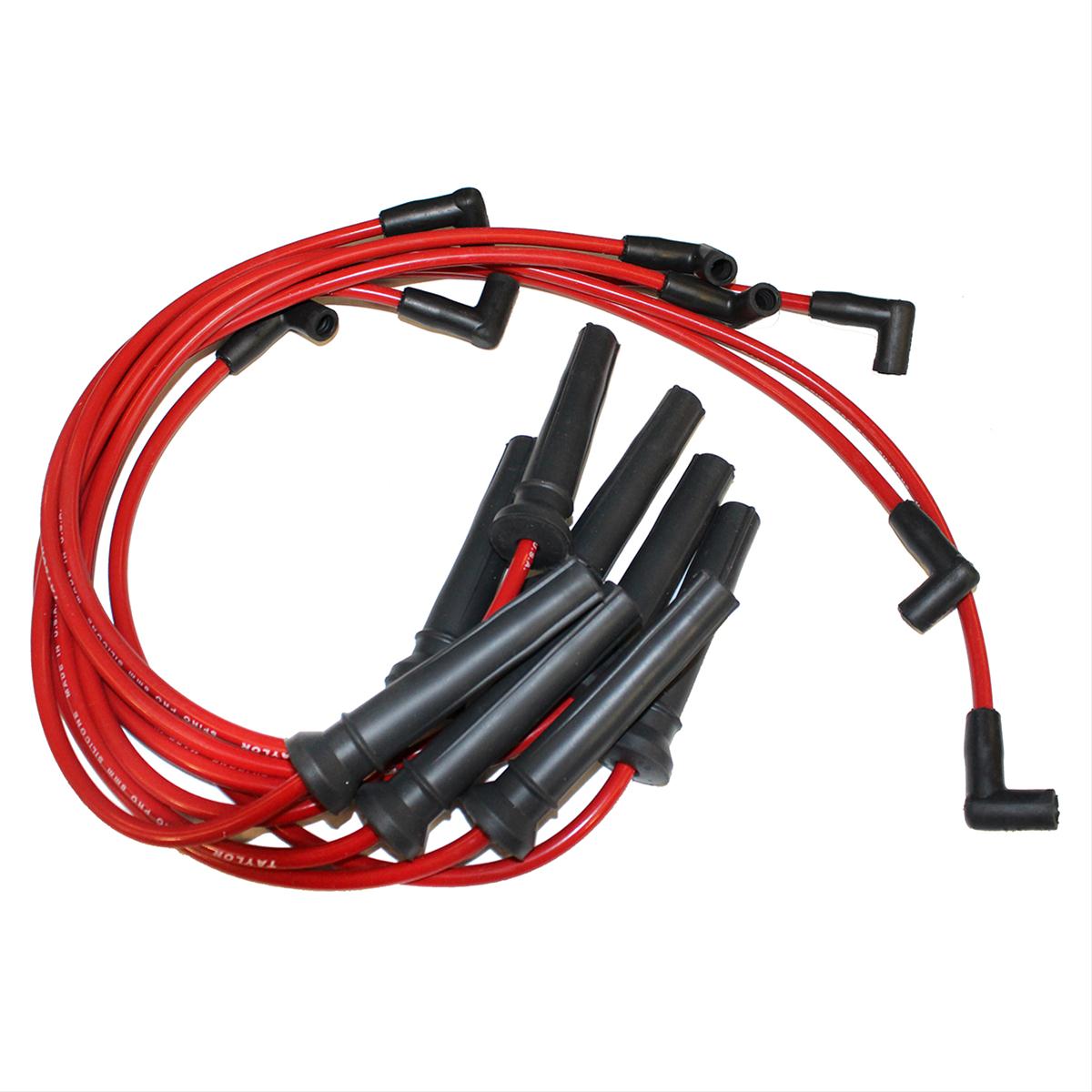 Taylor Cable 74238 Taylor SpiroPro Spark Plug Wire Sets Summit Racing