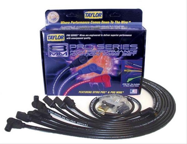 Taylor Cable Spark Plug Wire Set SBC 8mm Pro Race 76028