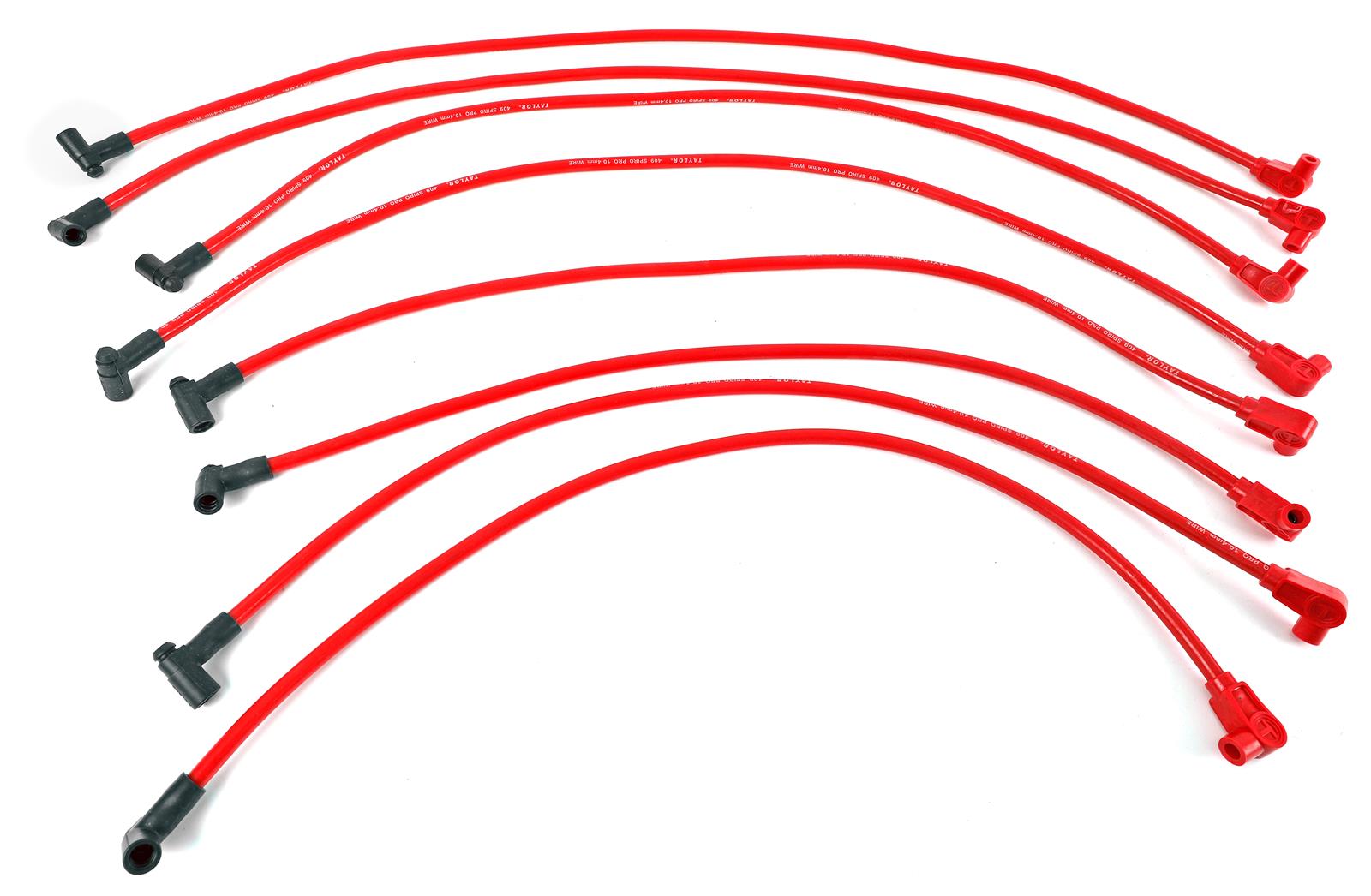 Taylor Cable Race-Fit 409 Plug Wire SBC HEI Under Header 79230