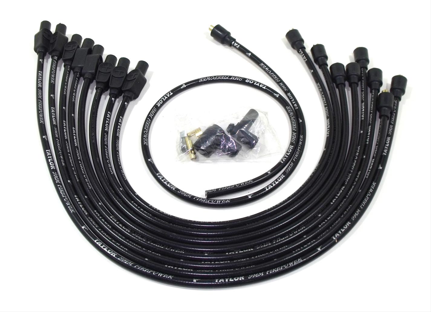 Taylor Cable 92071 Taylor RaceFit 9mm FirePower Ignition Wire Sets