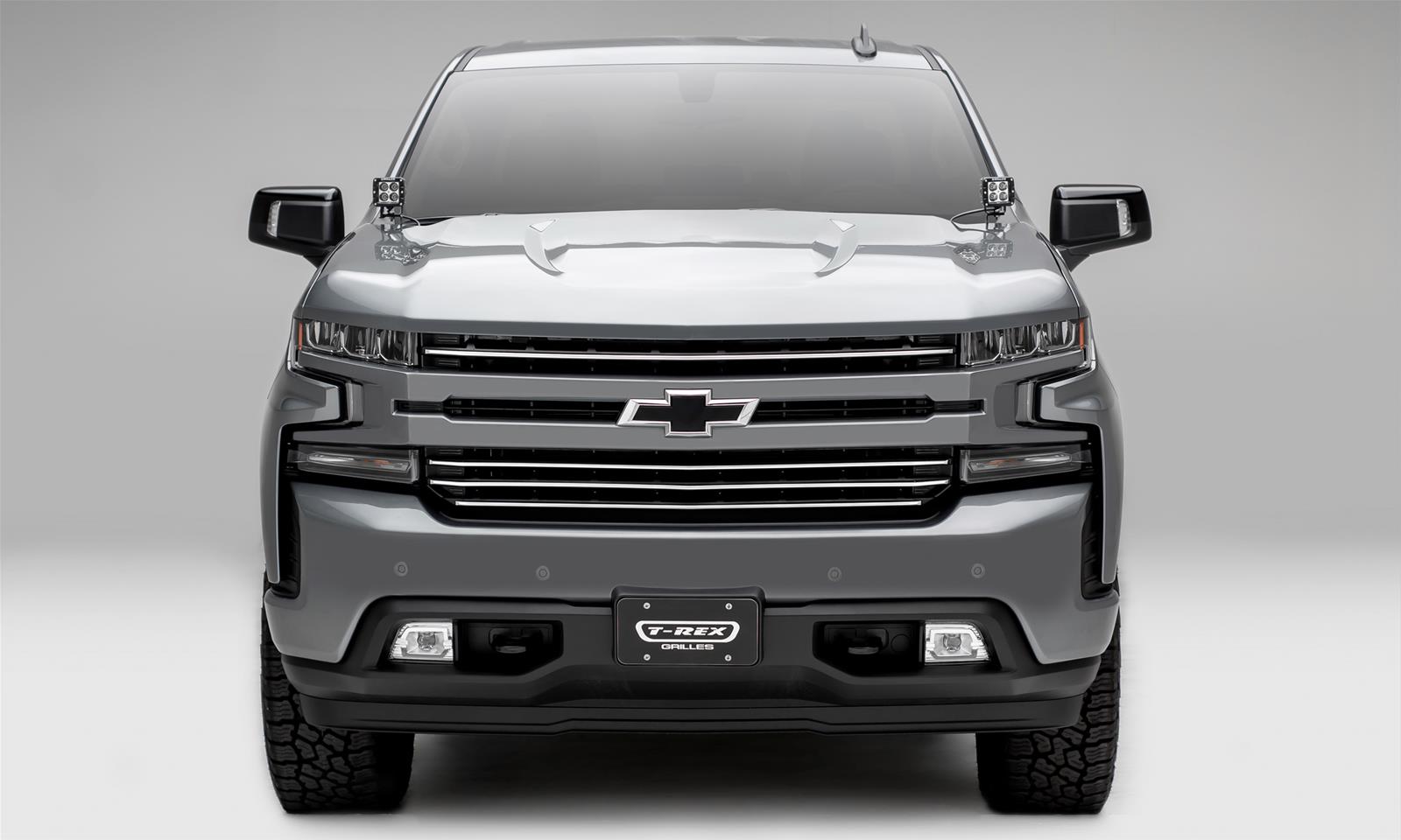 2019-2021 Silverado 1500 Custom front grille letter inserts