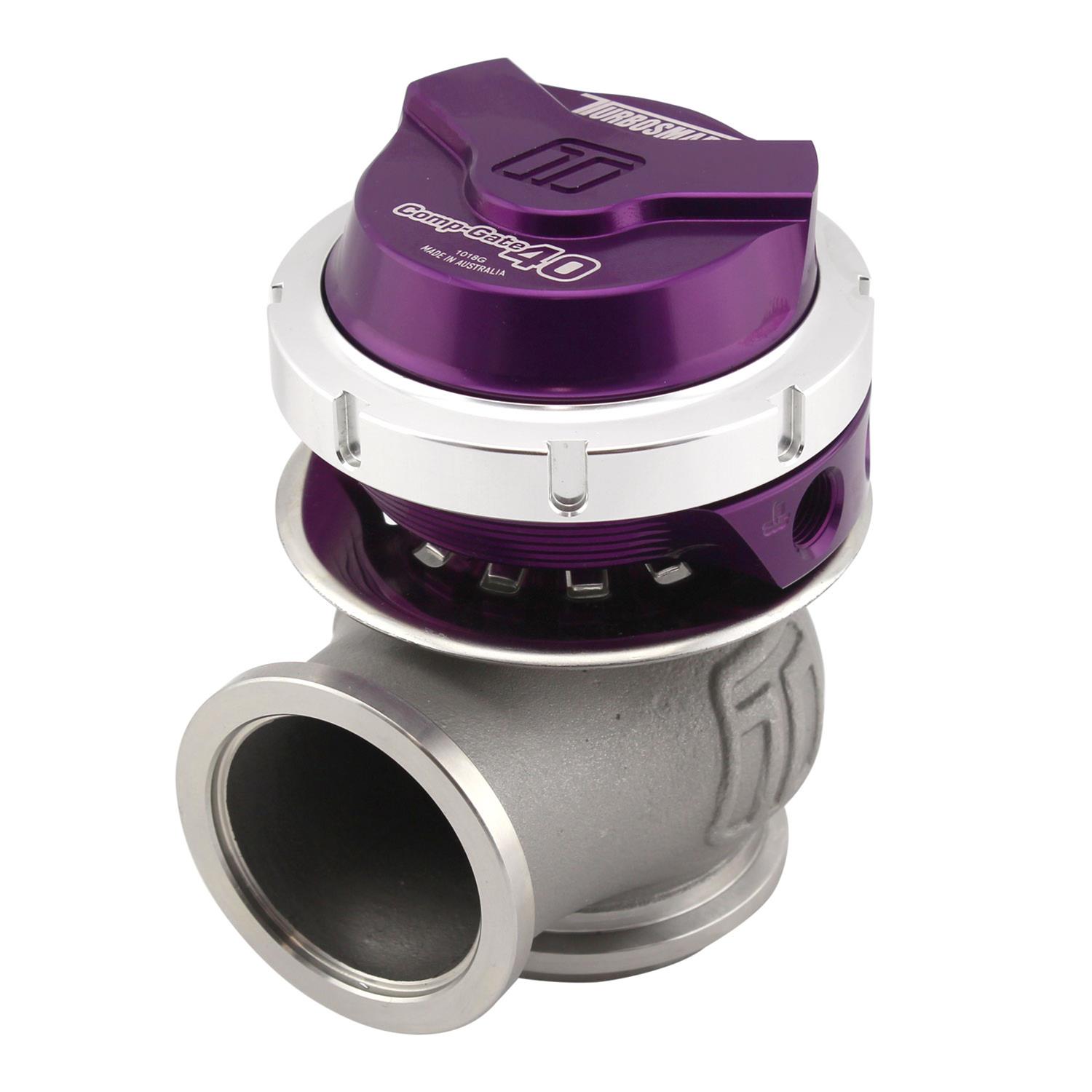 Turbosmart Wastegate Gen-V WG40 Comp-Gate40 14psi Purple TS-0552-1013 Turbosmart Wastegate Gen-V WG40 Comp-Gate40 14psi Purple TS-0552-1013