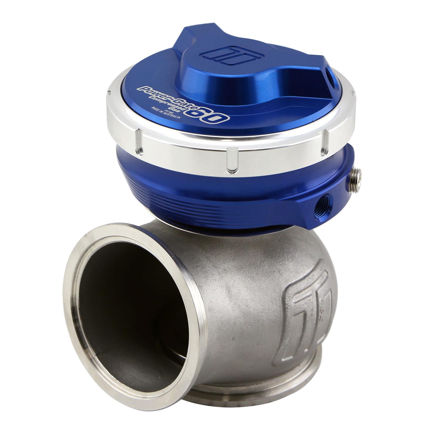 Turbosmart Wastegate Gen-V WG60CG Power-Gate60 Compressed Gas 5psi Blue TS-0555- Turbosmart Wastegate Gen-V WG60CG Power-Gate60 Compressed Gas 5psi Blue TS-0555-