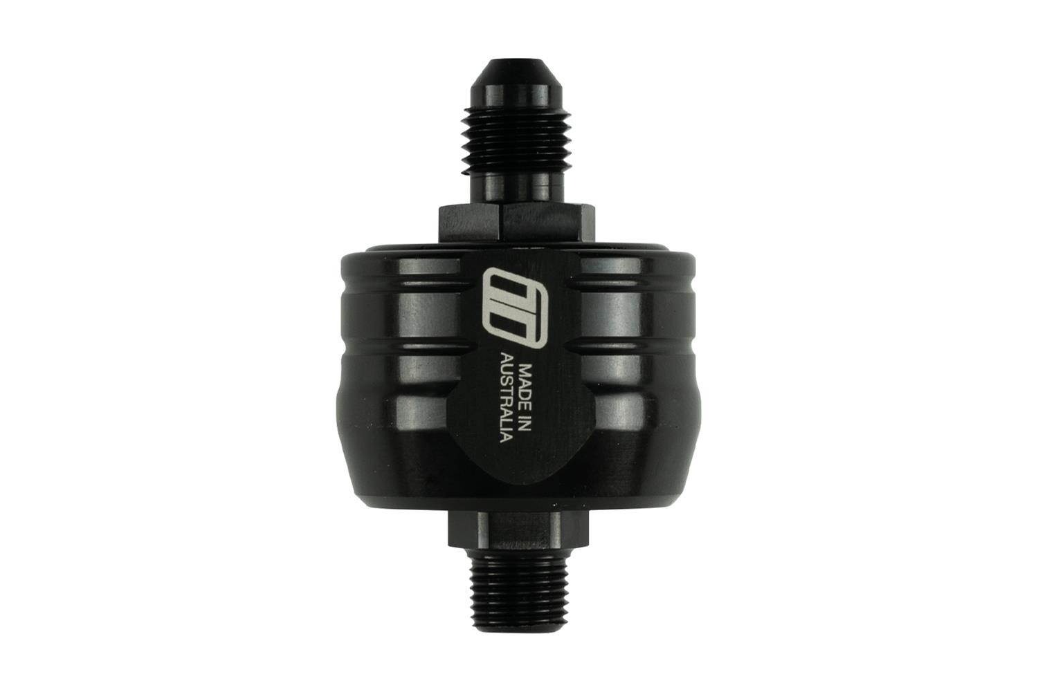 Turbosmart Turbo Oil Filter 44um -4AN Inlet 1/8in NPT Outlet