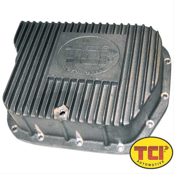 TCI Transmission Pans 128000 Automatic Pan, Deep, Aluminum, Natural, Chrysler, Torqueflite 727, Each