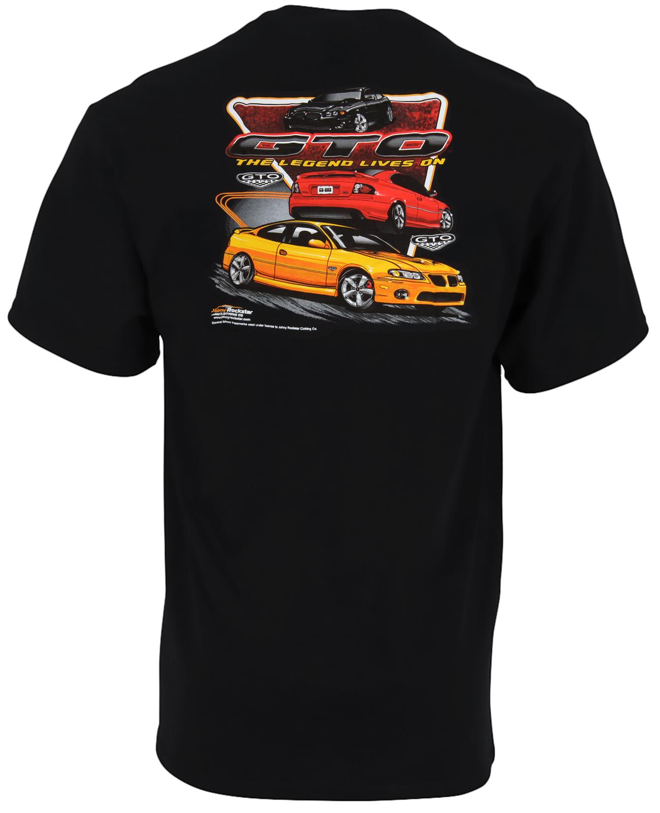 Summit Gifts TDC-279-XXL Legend Lives on Pontiac GTO T-Shirts