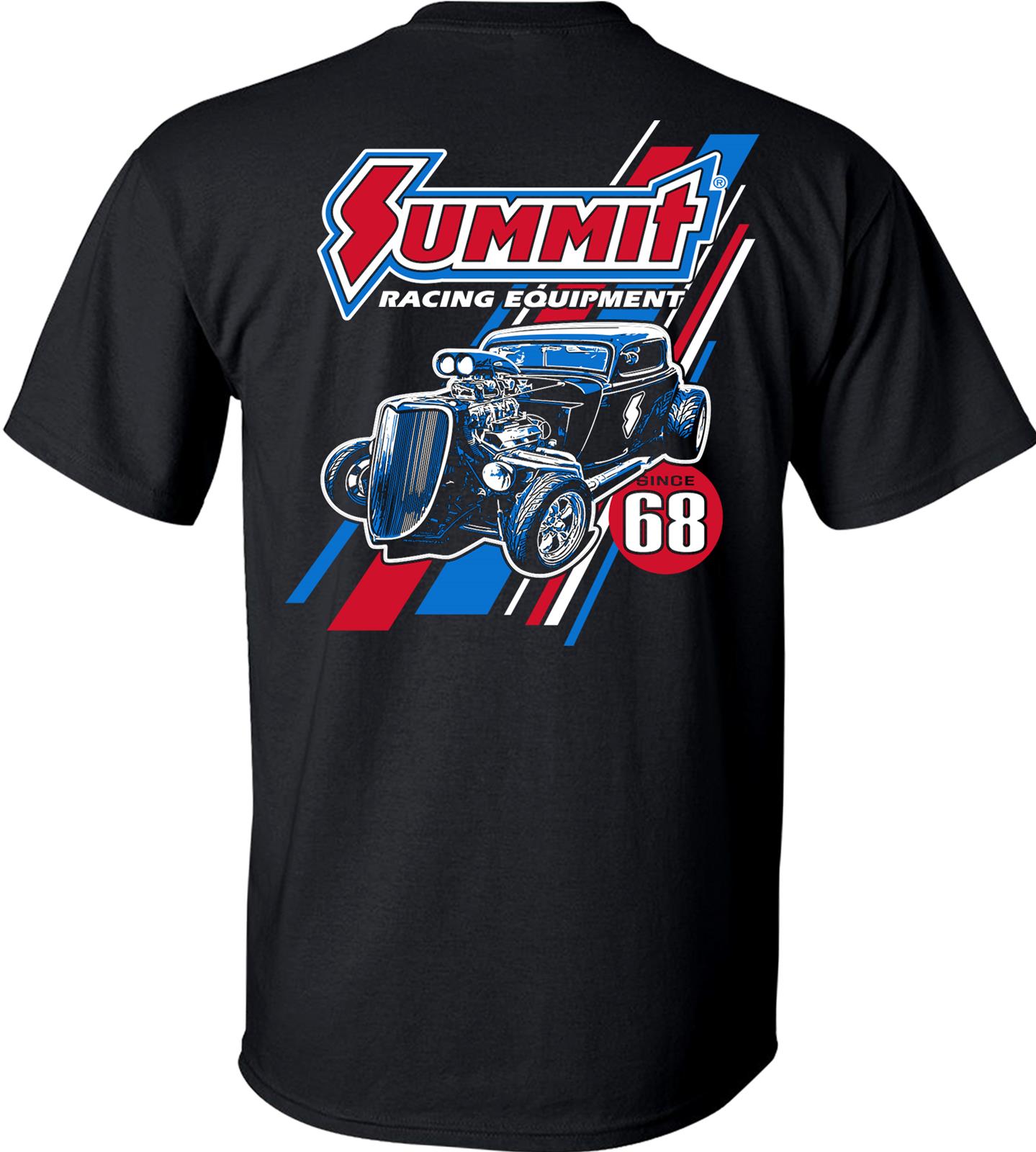 Summit Racing 0062-XL Summit Racing Equipment® Classic Stripes T-Shirt ...