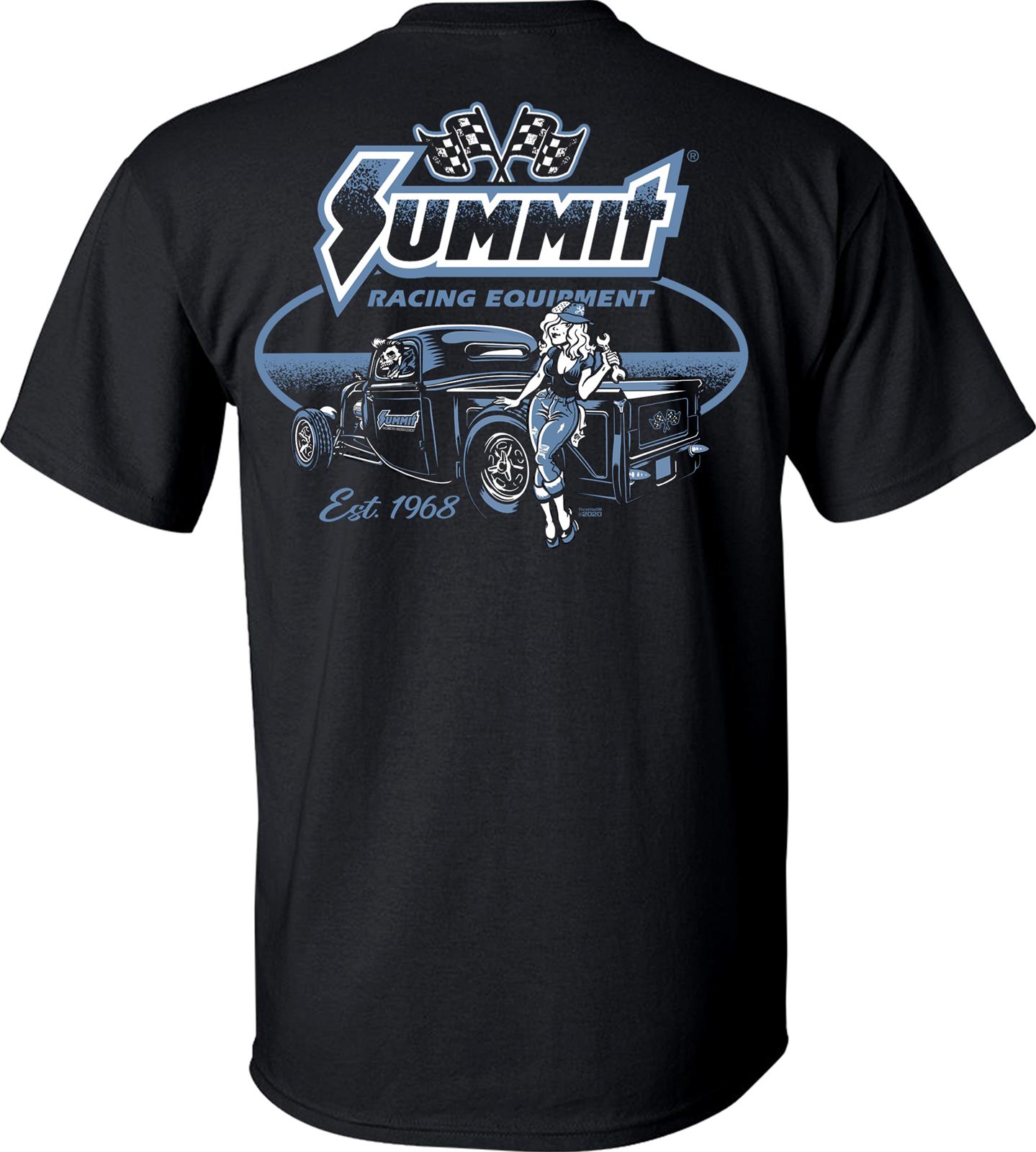 Summit Racing 0252-LG Summit Racing™ Rockabilly Truck T-Shirts | Summit ...
