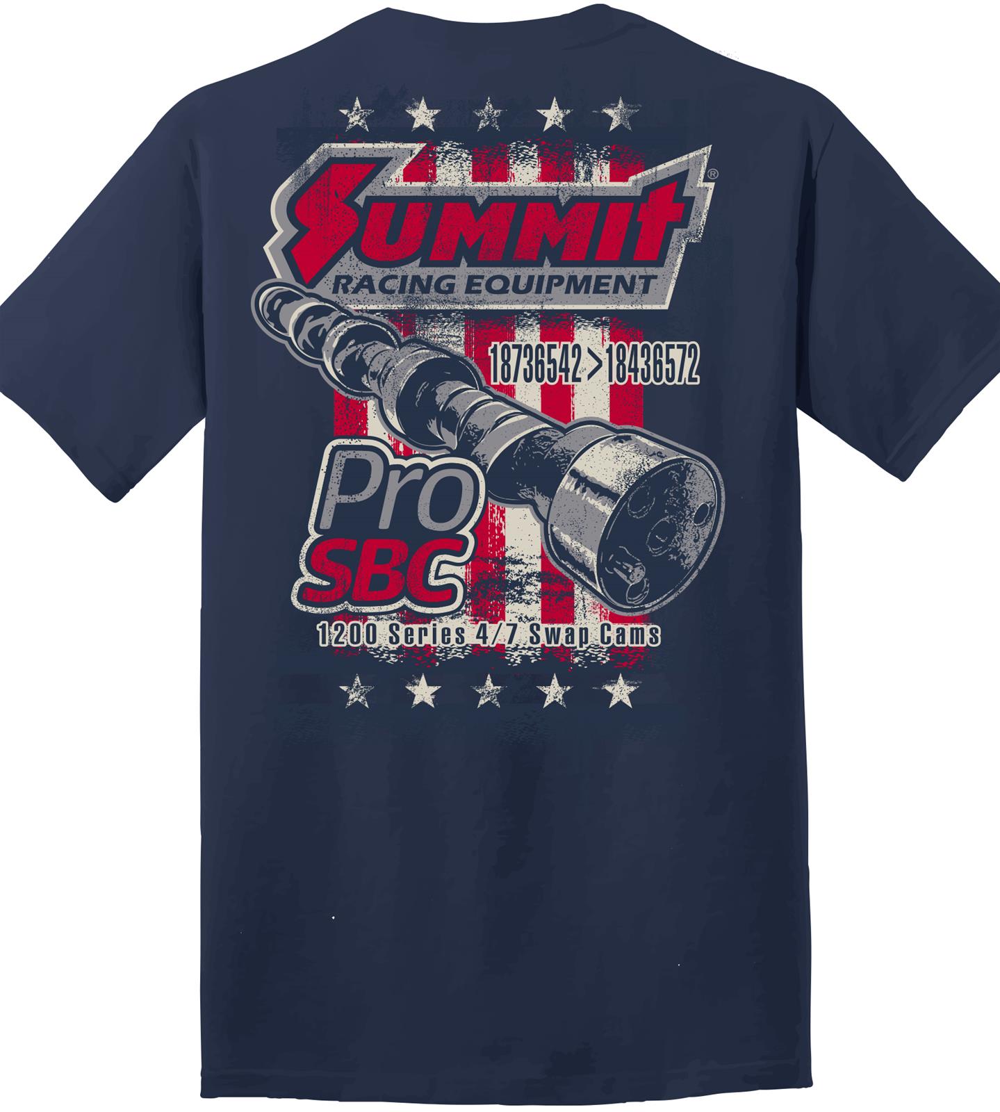 Summit Racing 05172X Summit Racing Equipment® Pro SBC TShirt Summit