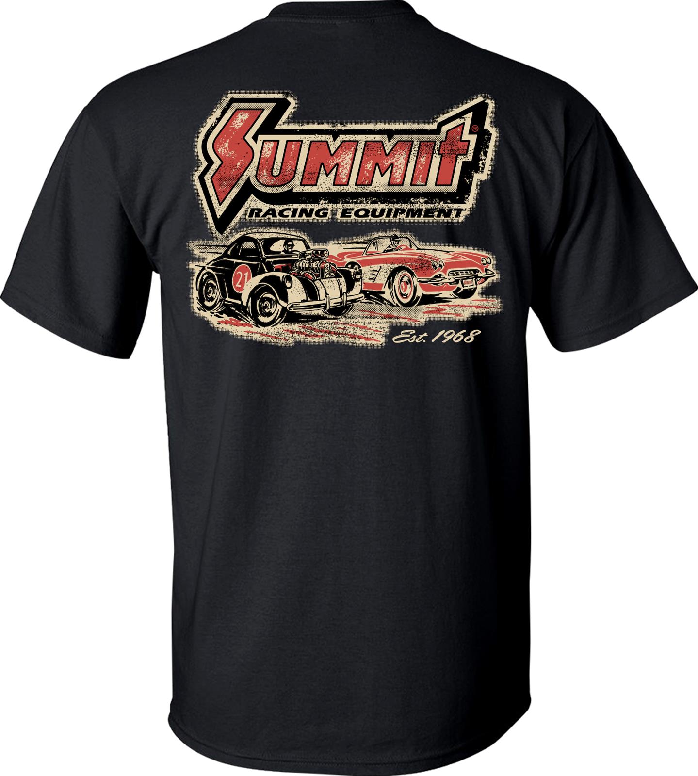 Summit Racing 0551-LG Summit Racing Equipment® Vintage Racing T-Shirts ...