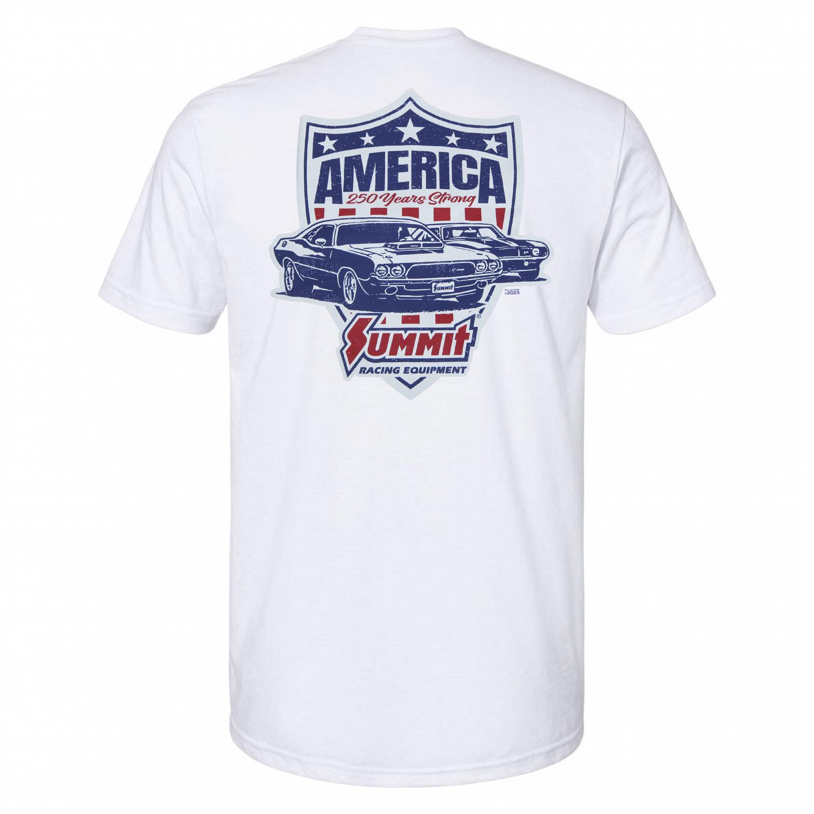 Summit Racing 0826-XL Summit Racing Equipment® America 250 Years Strong ...
