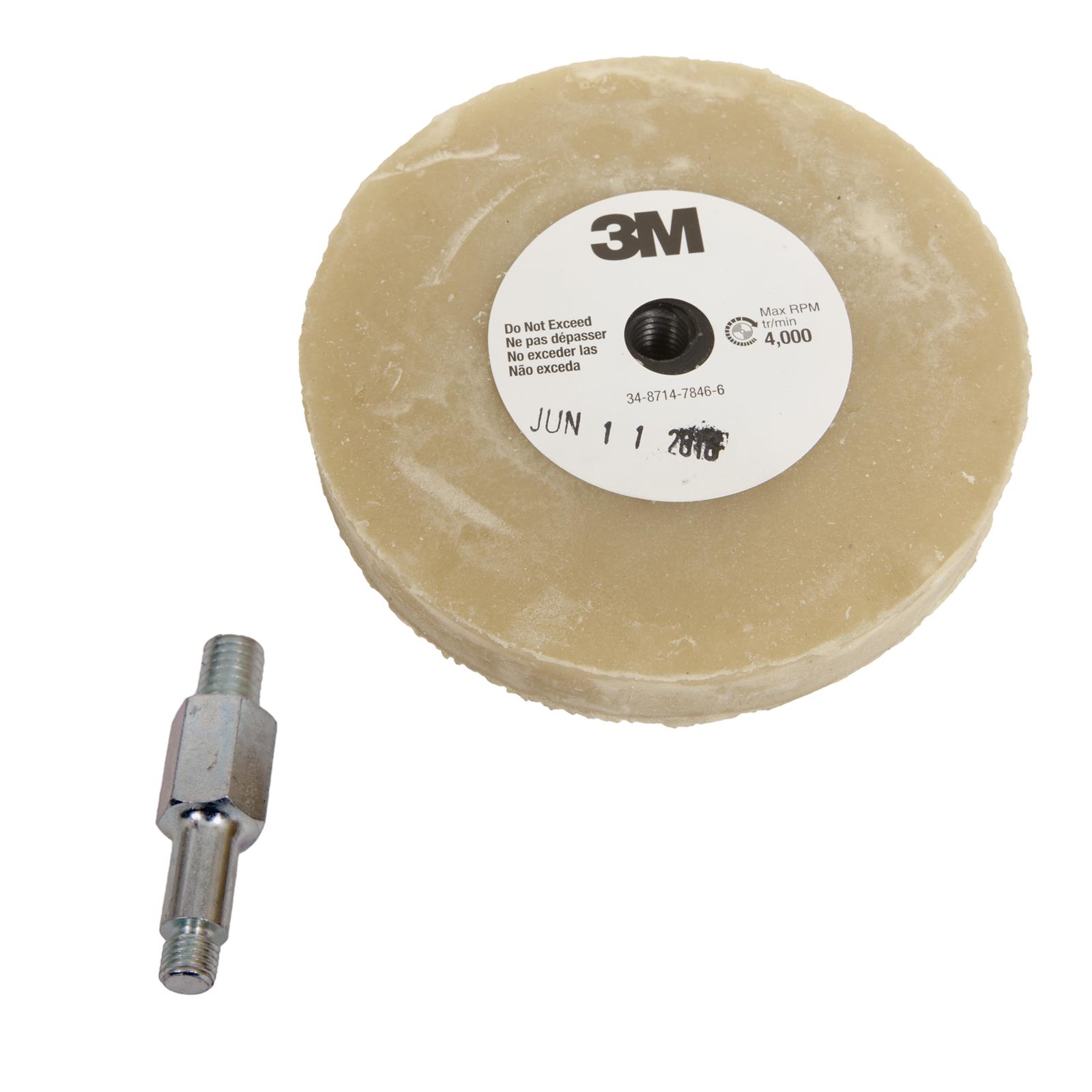 2pcs Eraser Wheel Sticker Remover Tool Detailing Supply Glue