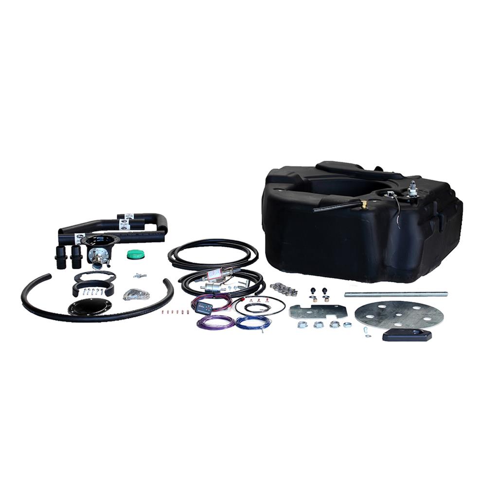 Titan Fuel Tanks 01-10 GM 2500/3500 Duramax 30 Gallon Spare Tire Auxiliary Fuel System thumbnail 2
