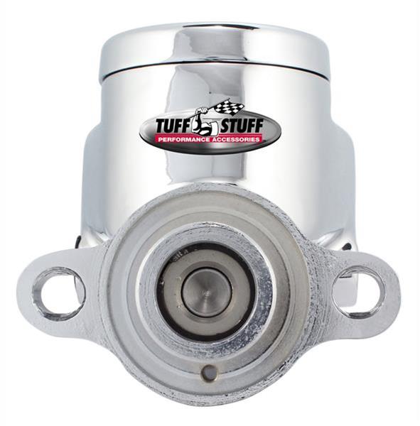 Tuff Stuff Performance Brake Master Cylinders 2027NC Cylinder, Aluminum, Chrome, 1 1/8 in. Shallow Bore, Each
