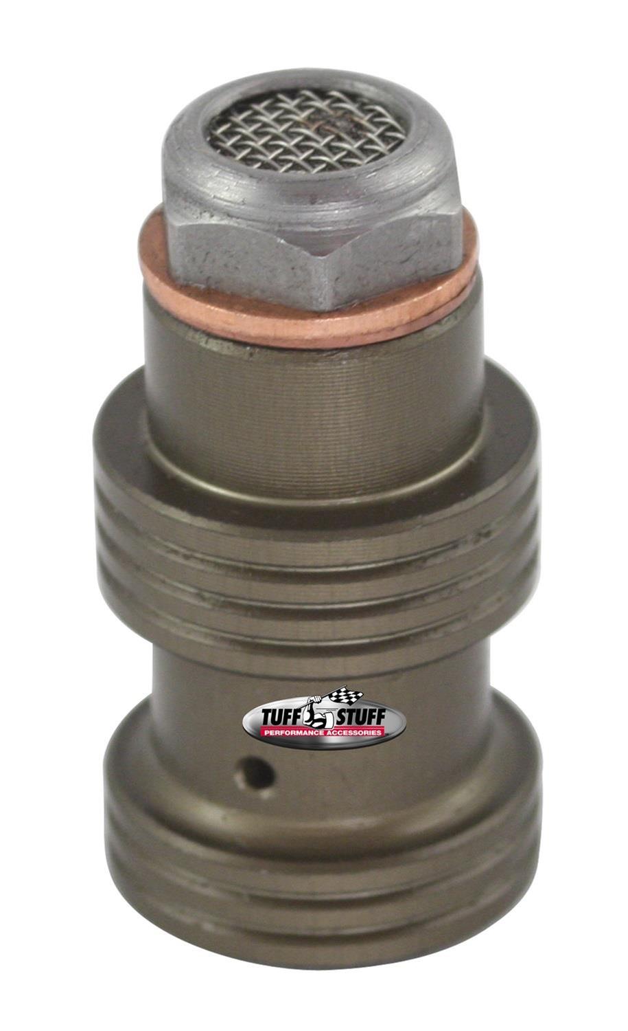 Tuff Stuff Performance Power Steering Pump Fittings for 1998-2002 CAMARO, FIREBIRD - 5558 Fittings, Straight, Steel, Natural, Chevrolet, Pontiac, Each thumbnail 2