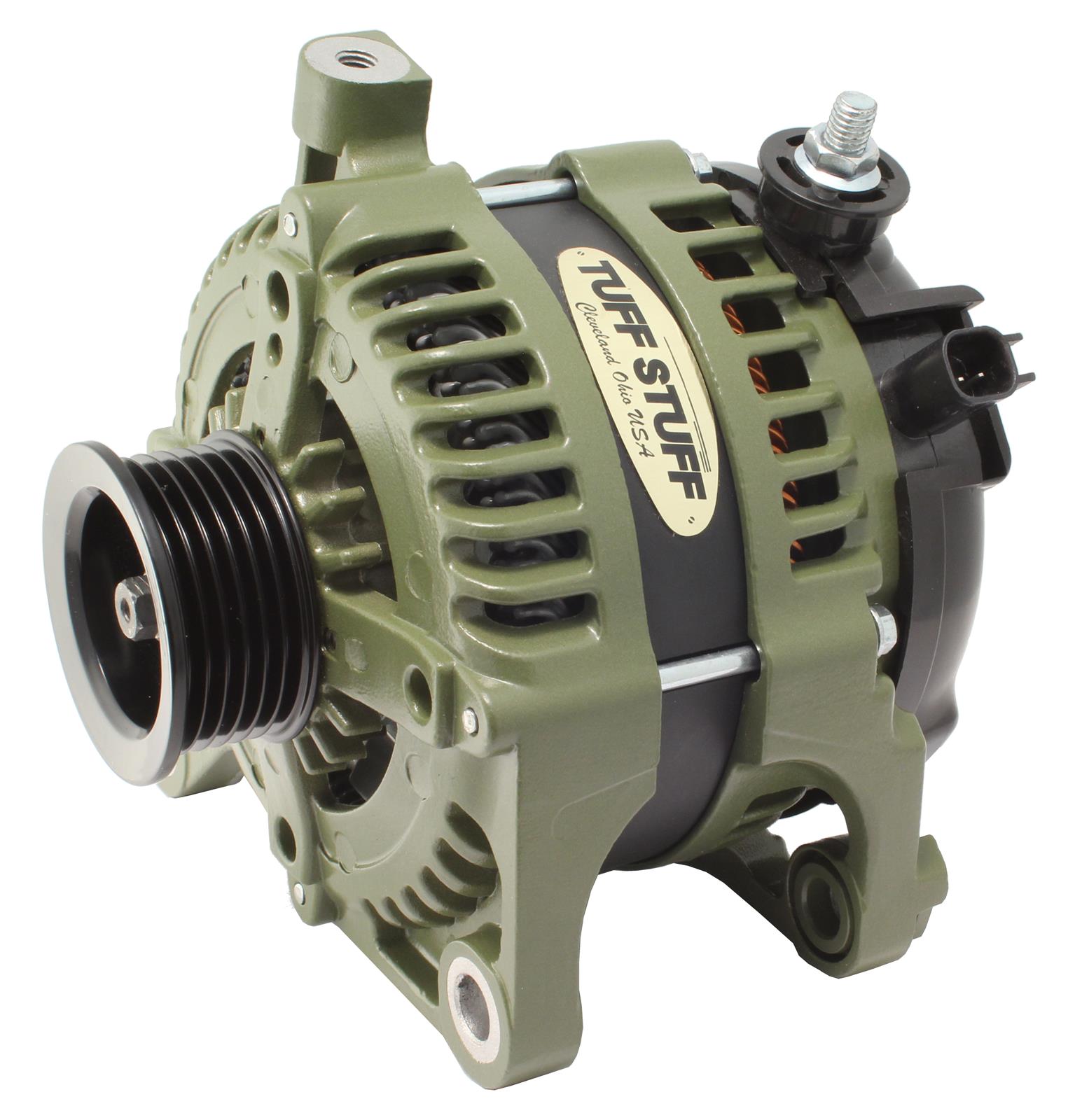 Tuff-Stuff Jeep Wrangler Alternator 2007-2011 175 amp 6G Tuff-Stuff Jeep Wrangler Alternator 2007-2011 175 amp 6G