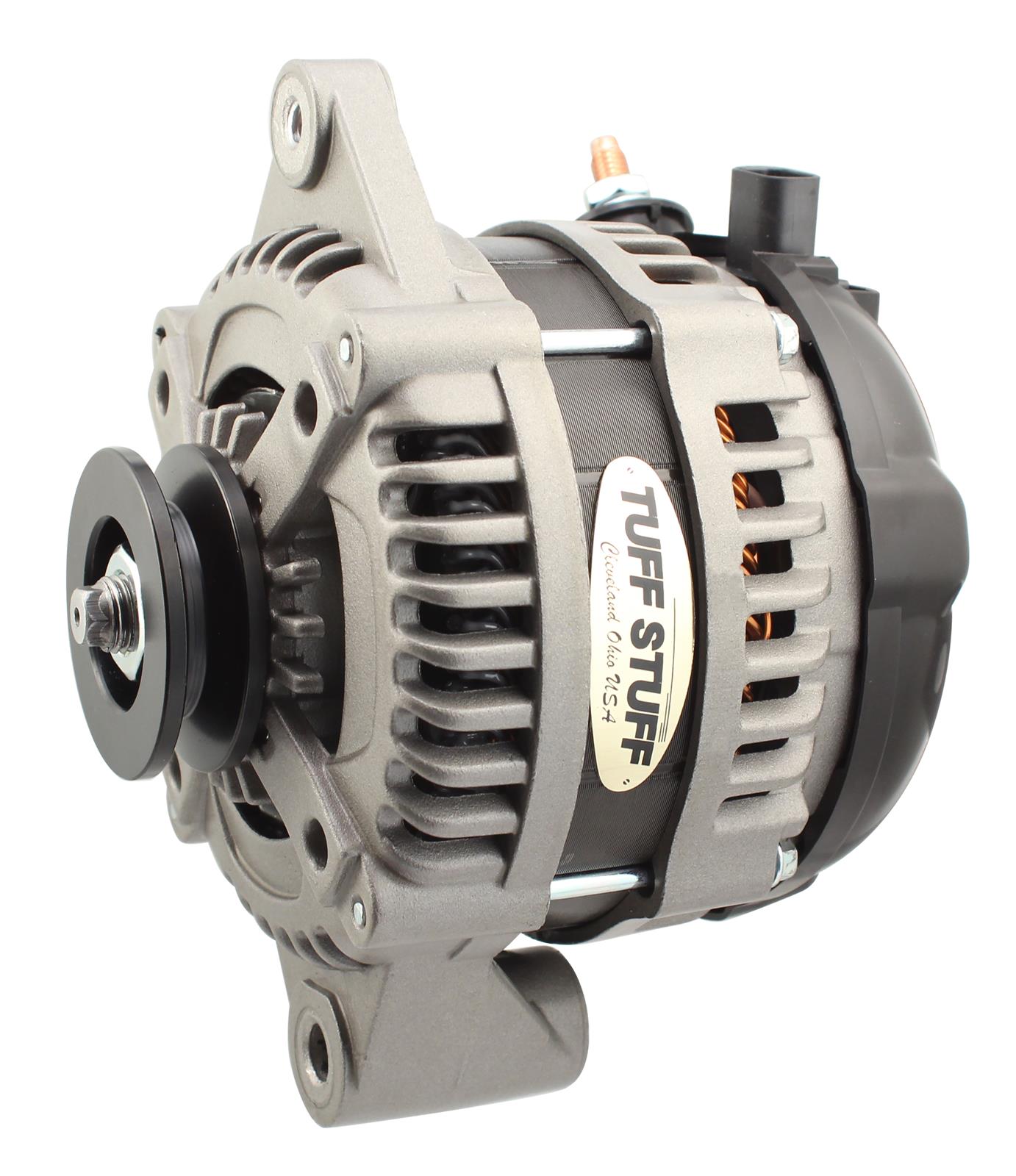 Tuff-Stuff 225 MAX AMP Alternator 1-Wire V-Belt Tuff-Stuff 225 MAX AMP Alternator 1-Wire V-Belt