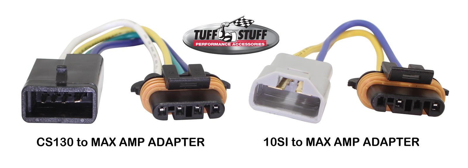 Tuff Stuff Performance MAX AMP Output Factory Cast-Plus Alternators 8319FC1GOE Alternator, 225 AMP, 1-Groove, OEM Wire, Natural, V-Belt Pulley, Each thumbnail 2