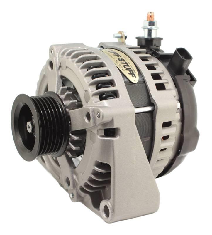 Tuff Stuff Performance Alternators and Generators 8435F6GOE Alternator, LS 225 MAX AMP, 6-Groove, OEM Wiring, FACTORY CAST PLUS