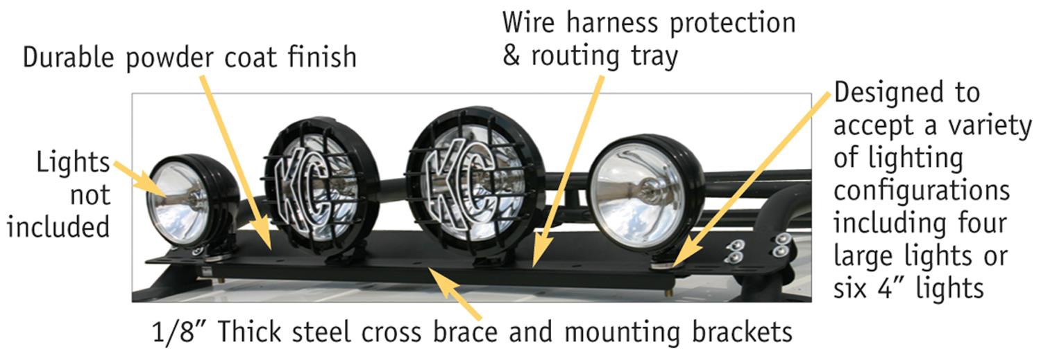 Tuffy Security Products 14701 Tuffy Toyota Light Bar Mounting Kits
