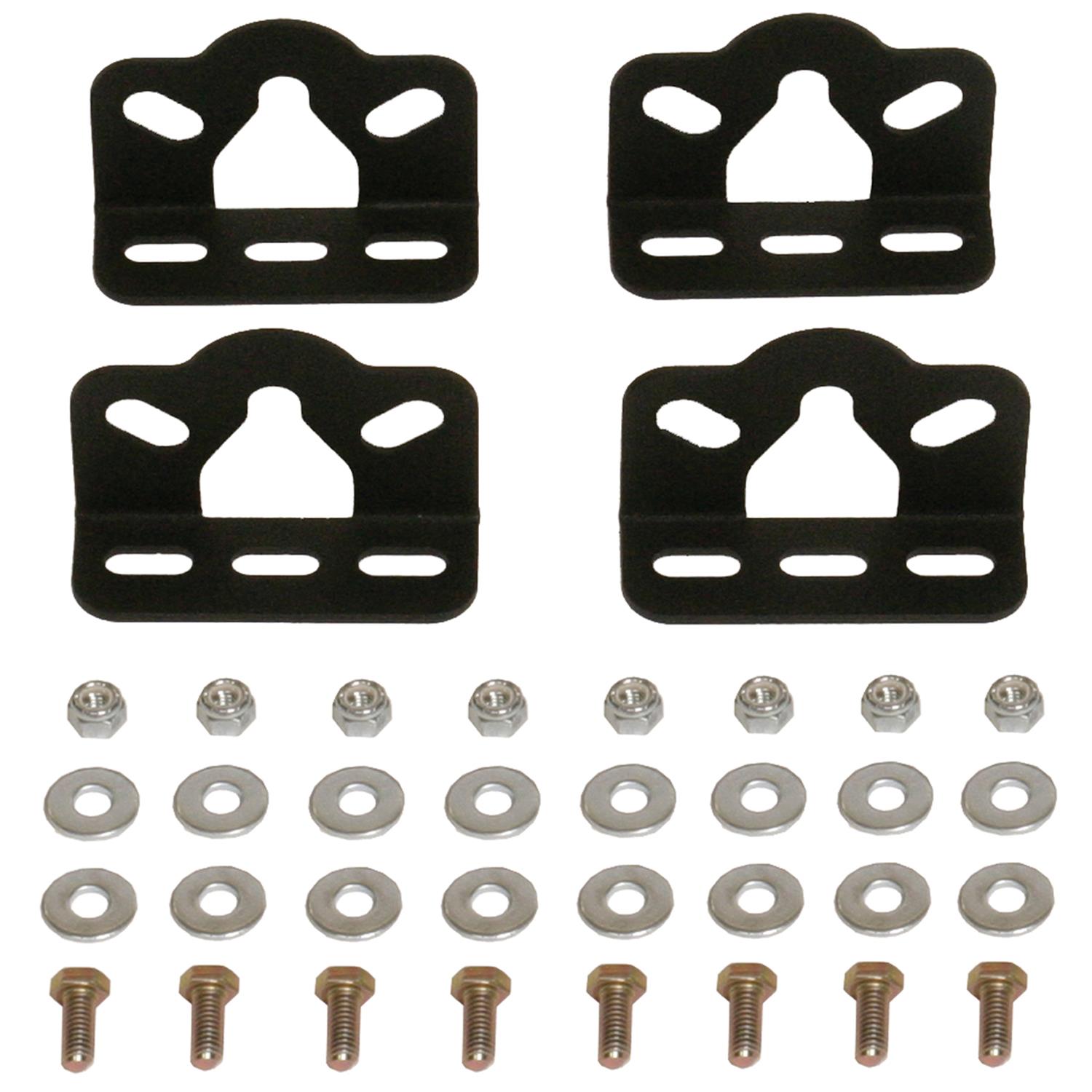 Tuffy Modular Gear Anchors (4 Anchors) 4In Long Each