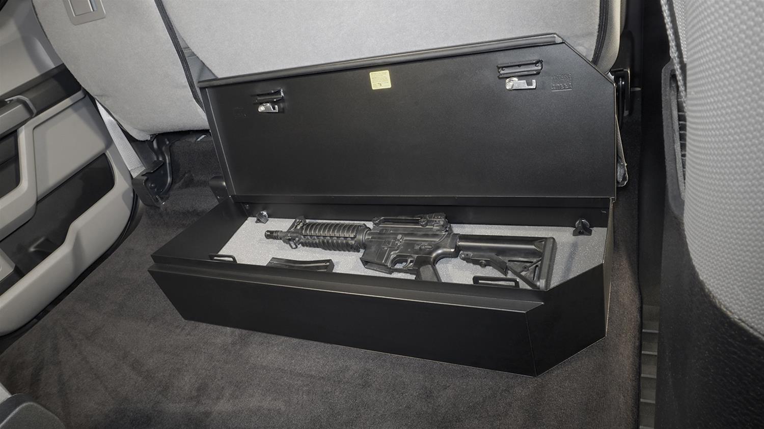 Tuffy Underseat Lockbox 2/3 Length W/ Keyed Lock For Ford Fseries Supercrew thumbnail 3